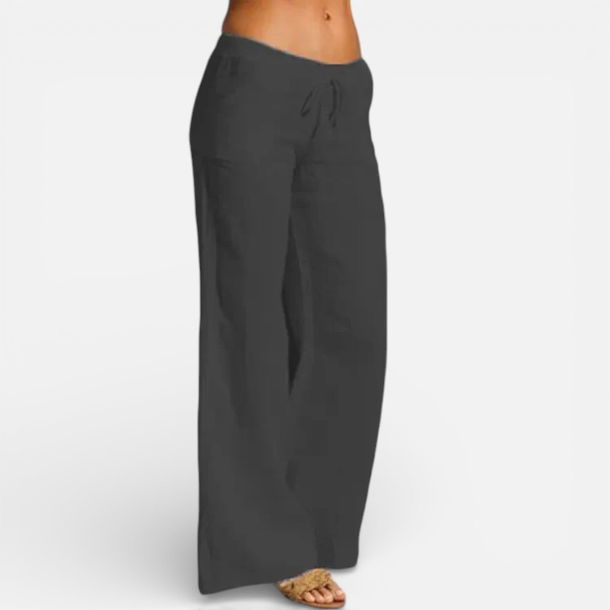 Old Cavendish | Women’s Linen Trousers — Riviera Ease
