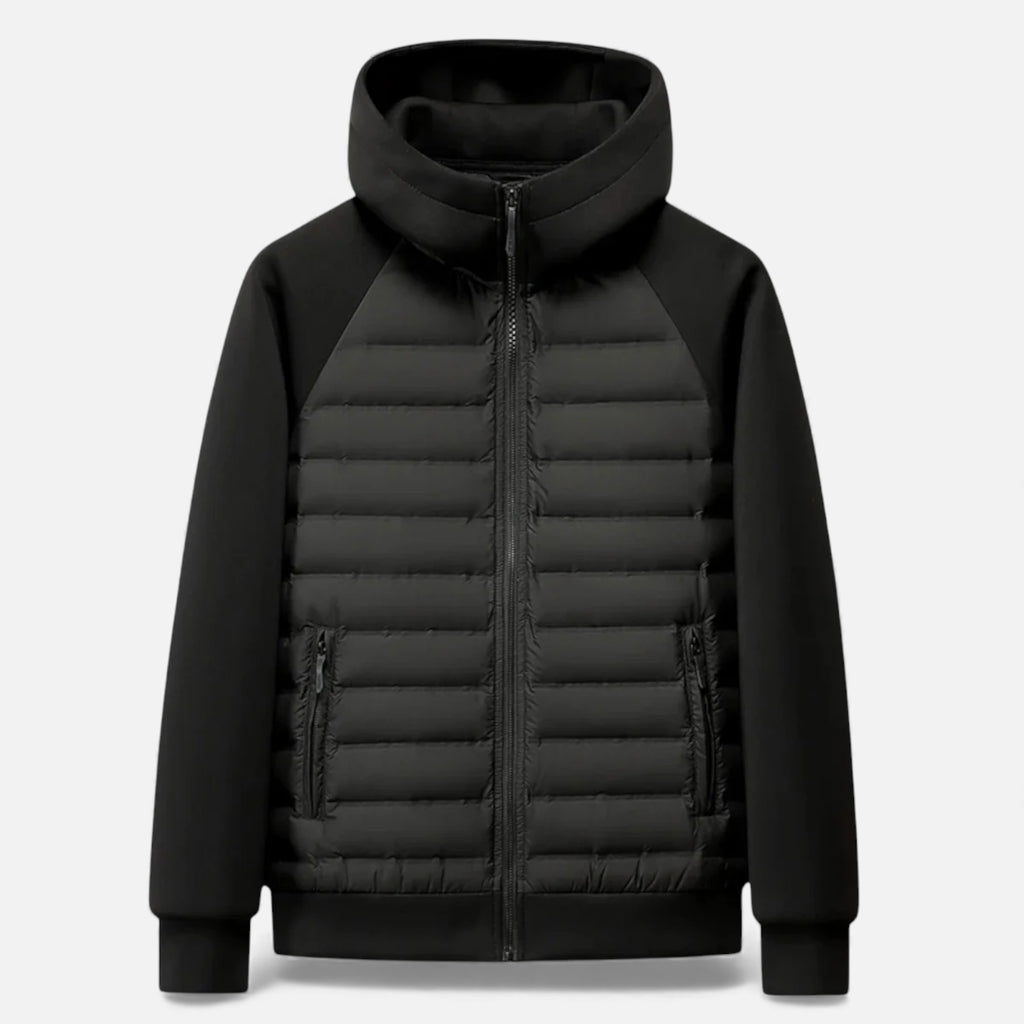 Old Cavendish | Men’s Hooded Quilted Down Jacket