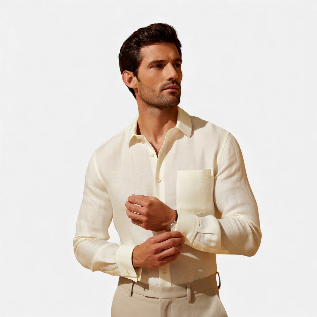 Old Cavendish | Men’s Linen Riviera Shirt