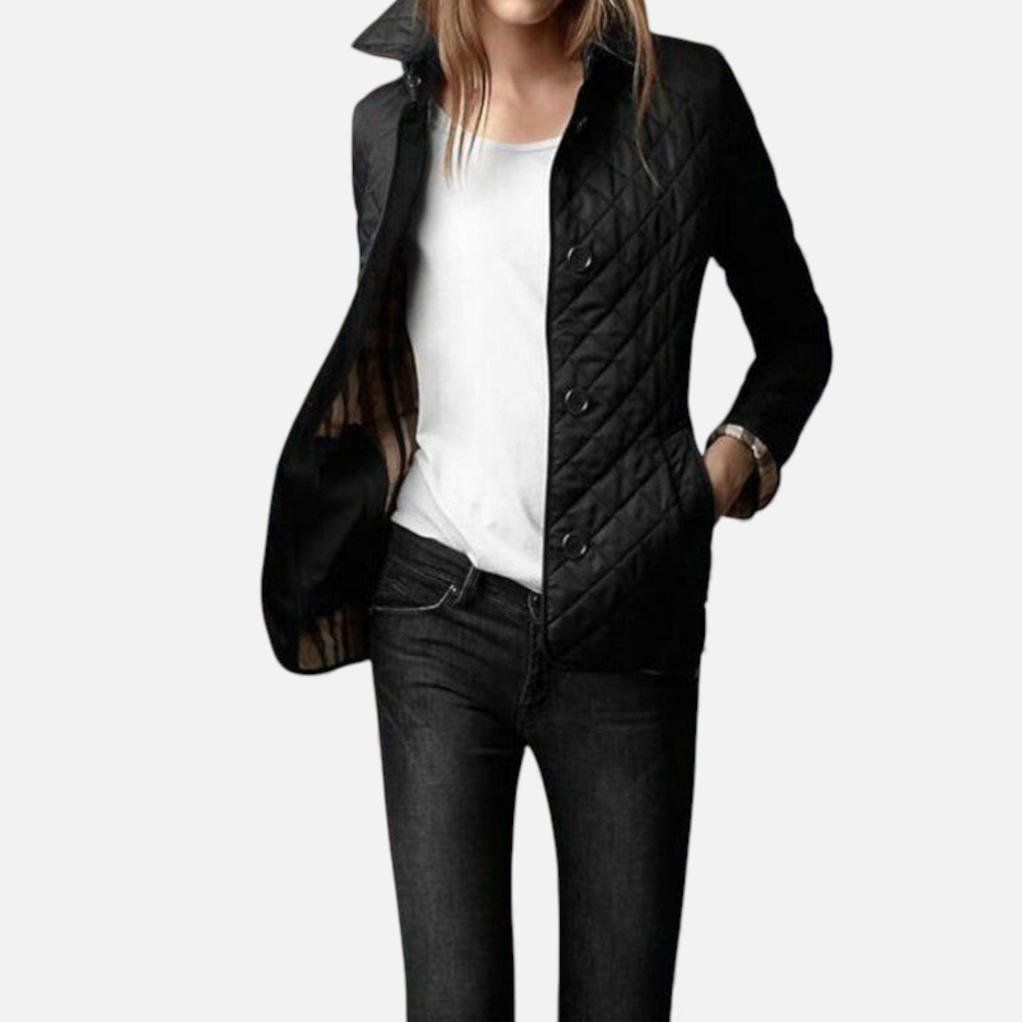 Old Cavendish | Women’s Diamond‑Quilted Jacket
