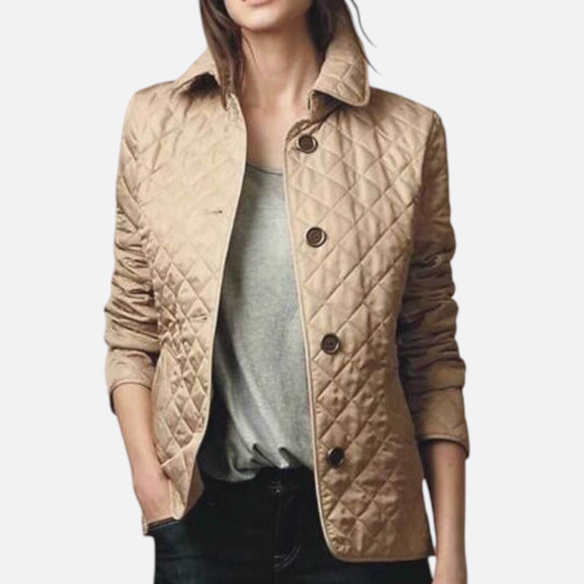 Old Cavendish | Women’s Diamond‑Quilted Jacket