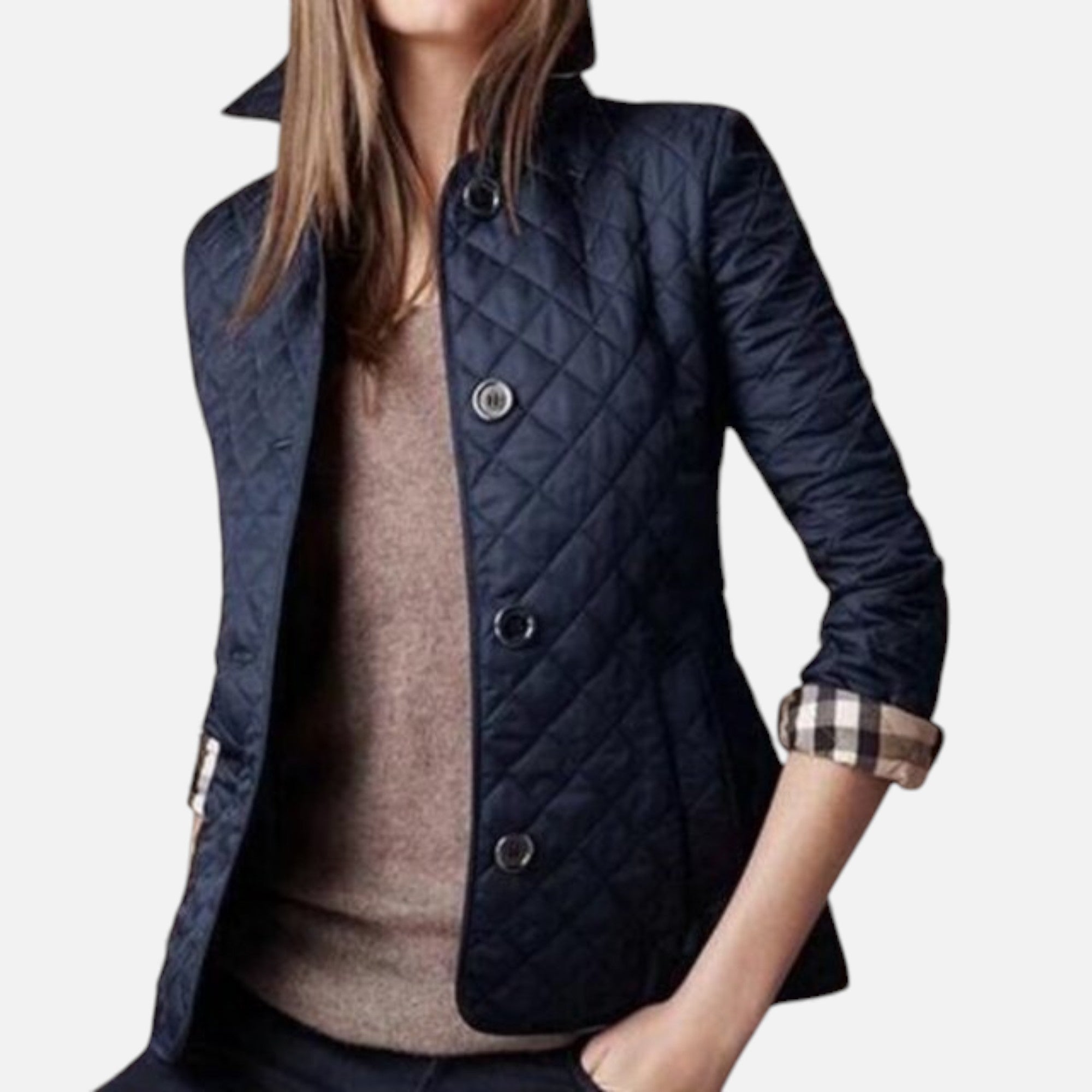 Old Cavendish | Women’s Diamond‑Quilted Jacket