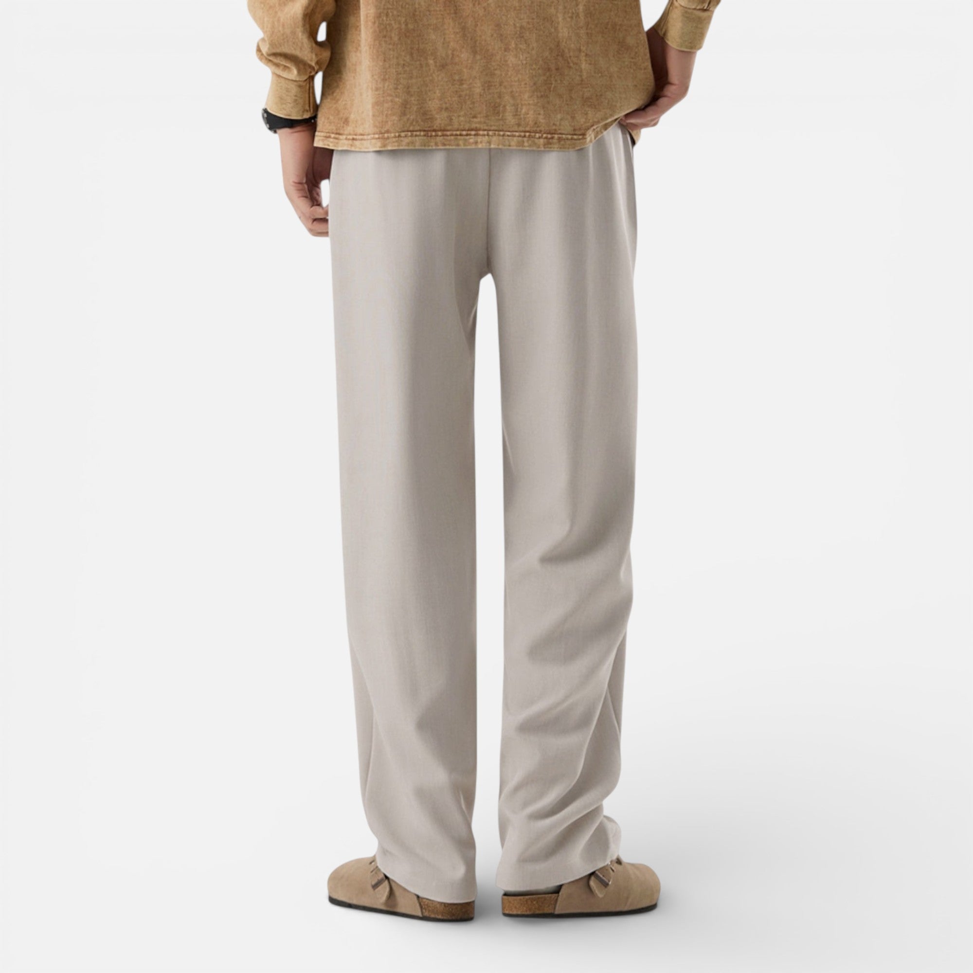 Old Cavendish | Men’s Pleated Leisure Trousers, Refined Cut