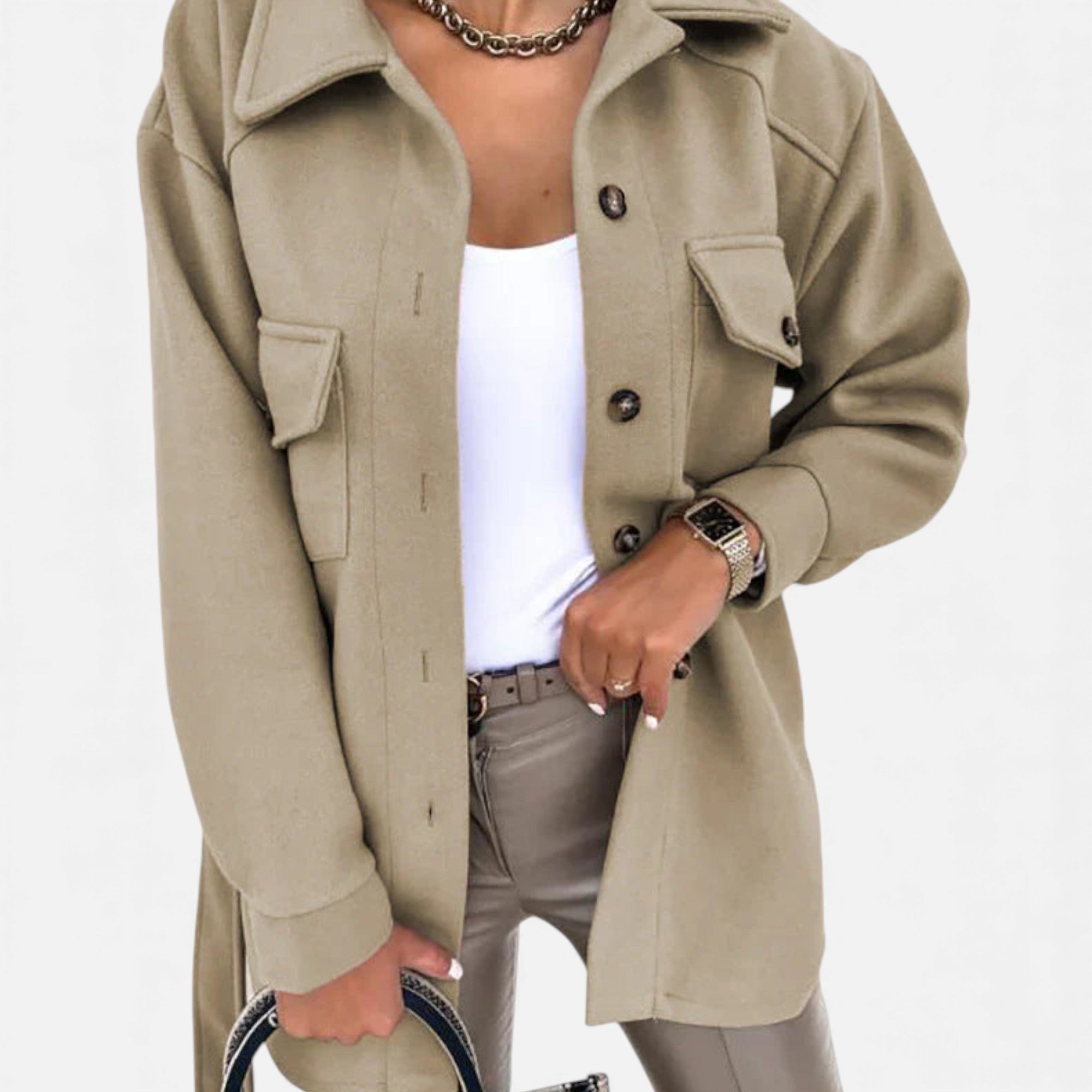 Old Cavendish | Women’s Overshirt Jacket – Heritage Button-Down Classic