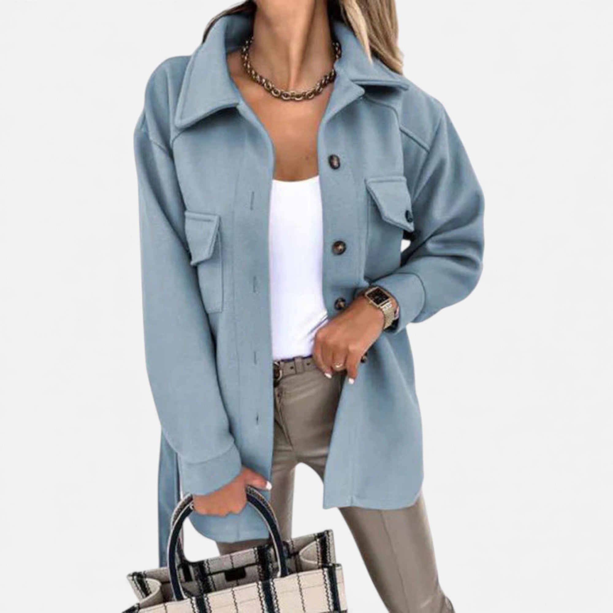 Old Cavendish | Women’s Overshirt Jacket – Heritage Button-Down Classic