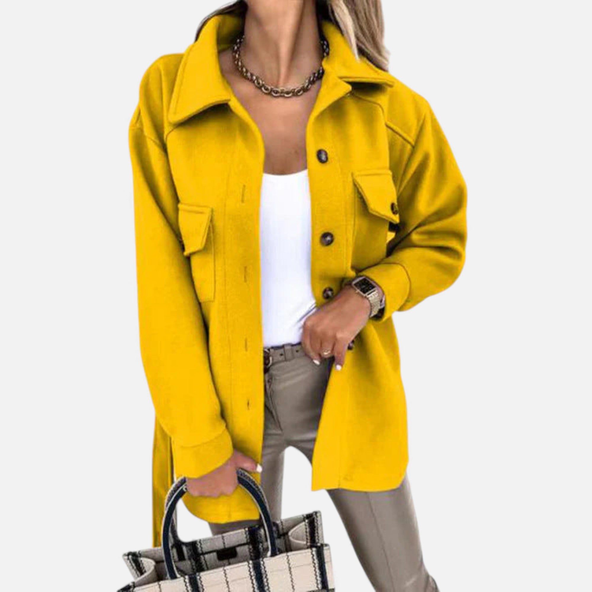 Old Cavendish | Women’s Overshirt Jacket – Heritage Button-Down Classic