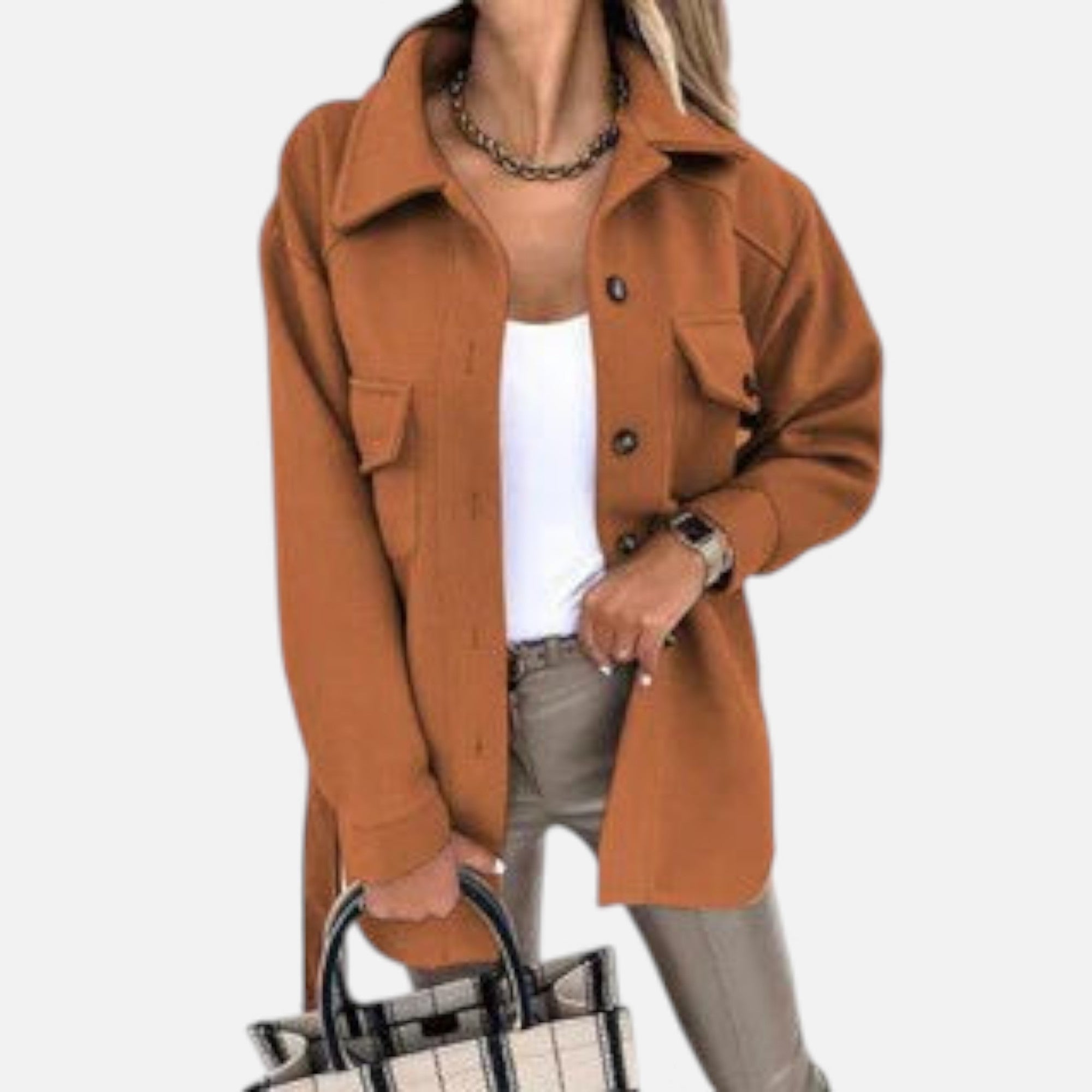 Old Cavendish | Women’s Overshirt Jacket – Heritage Button-Down Classic